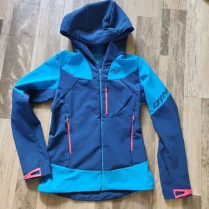 DYNAFIT Mercury 2 DST Women’s Softshell Ski Touring Jacket Hooded XS Gorpcore